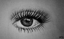 Eye black & white von art-and-design-by-debbie-lynn