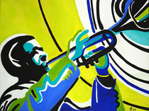 Jazz-Trompeter by Iris Tescher