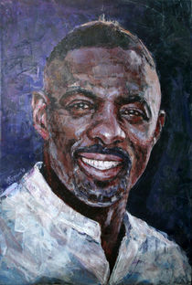 Idris Elba Portrait von Alexey Kurkin