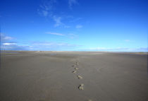 Spuren am Strand von Jens Uhlenbusch