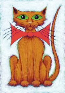 Ginger cat von Keith Mills