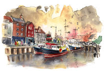 Whitby Harbour 02 by Miki de Goodaboom