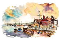 Whitby Harbour 01 by Miki de Goodaboom