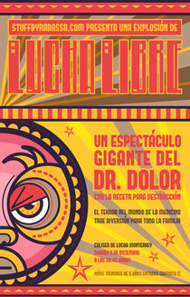 Lucha Libre - Dr. Dolor by Richard Rabassa