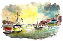 Whitby Harbour 05 von Miki de Goodaboom