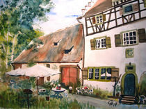 Burghof in Wallhausen by Christine  Hamm