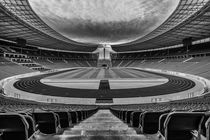 Olympiastadion Berlin BW by Patrick Ebert