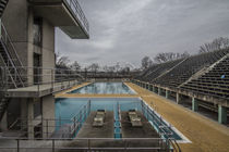 Altes Schwimmstadion Olympiastadion Berlin von Patrick Ebert