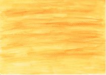 Von Hand gemalter Aquarell Hintergrund in Gelb und Orange  von Heike Rau