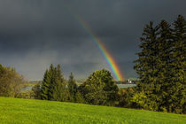 'Regenbogen über dem Forggensee - Füssen - Ostallgäu' by Christine Horn