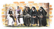 Nuns In Noto by Miki de Goodaboom