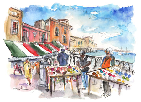 Street-merchants-in-ortigia