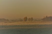 herbtliche Niederrheinlandschaft im bei Sonnenaufgang von Frank  Kimpfel