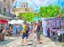 Wochenmarkt in Sineu Mallorca von havelmomente