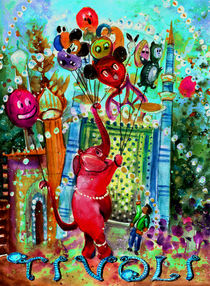 The Elephant Of Tivoli Gardens by Miki de Goodaboom