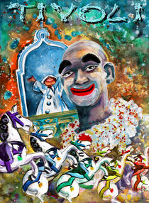 The Clown Of Tivoli Gardens von Miki de Goodaboom