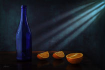 Blau und Orange von fb-fine-art-prints