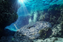 Unbekanntes Objekt Unterwasser im Bermudadreieck