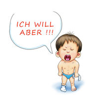 ICH WILL ABER !!! by Peter Holle