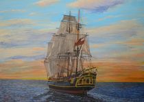 HMS Bounty by Peter Schmidt