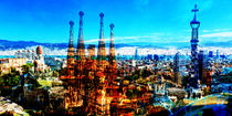 barcelona city view by jackandjill