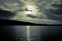 Dramatic sky over a lake - duotone by Intensivelight Panorama-Edition