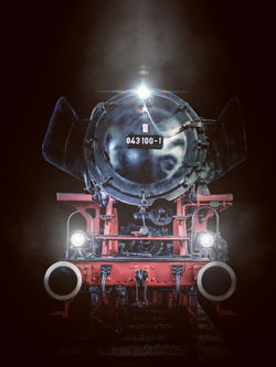 Black-steam-locomotive