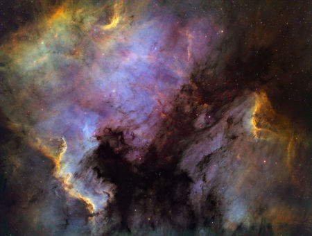 North-america-and-pelican-nebulae