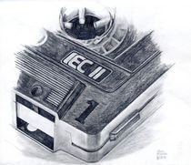 Zeichnung einer Kassette by Martin Mißfeldt