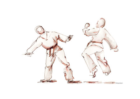 Taekwondo-aquarell-01