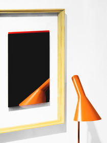 Lampe im Spiegel von Wolfgang Groner