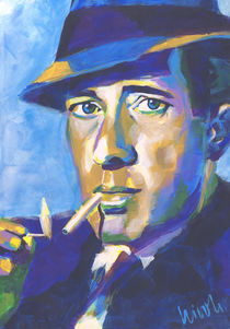 Humphrey Bogart von Nicole Brito de la Cruz
