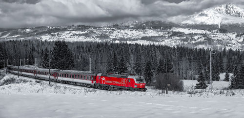 Red-train-of-slovak-railways