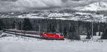 Red Train Vectron 383.101 by Tomas Gregor
