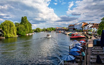 View Upriver From Henley Bridge by Ian Lewis