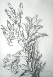 tropis flower.series von LASh Art shop
