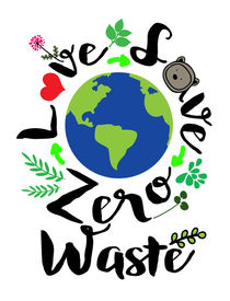 Love save zero waste by Cindy Shim