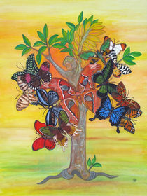 Schmetterlingsbaum, Guardian of life by Dagmar Laimgruber