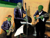 Fantasy Jazz Blues Musicians by Ted Helms