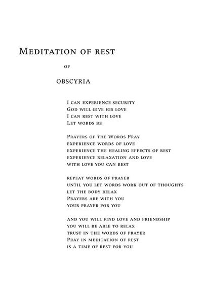Meditation-of-rest