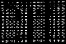 Abstrakte Nachtfenster  von Bastian  Kienitz