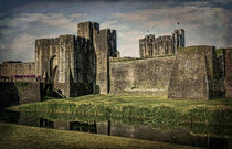 The Gatehouse At Caerphilly Castle by Ian Lewis