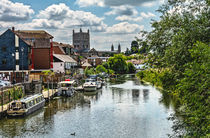 The Avon At Tewkesbury by Ian Lewis