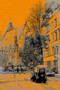 Kirche im Winter by Robert Scholz