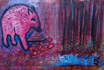 Das rote Wildschwein - The red Wildboar von mimulux