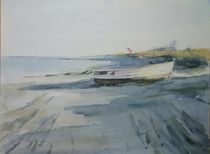 Boot am Strand von Matthias Kriesel
