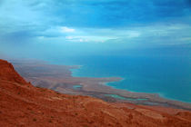 Sunset at Dead Sea by Marie Selissky