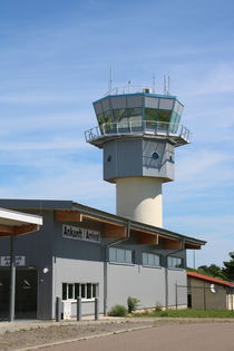 Tower Flughafen Altenburg von alsterimages