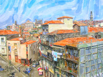 Stadtansicht von Porto von havelmomente