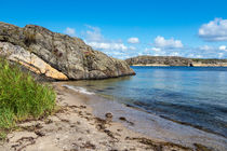 Strand auf der Insel Dyrön in Schweden von Rico Ködder
